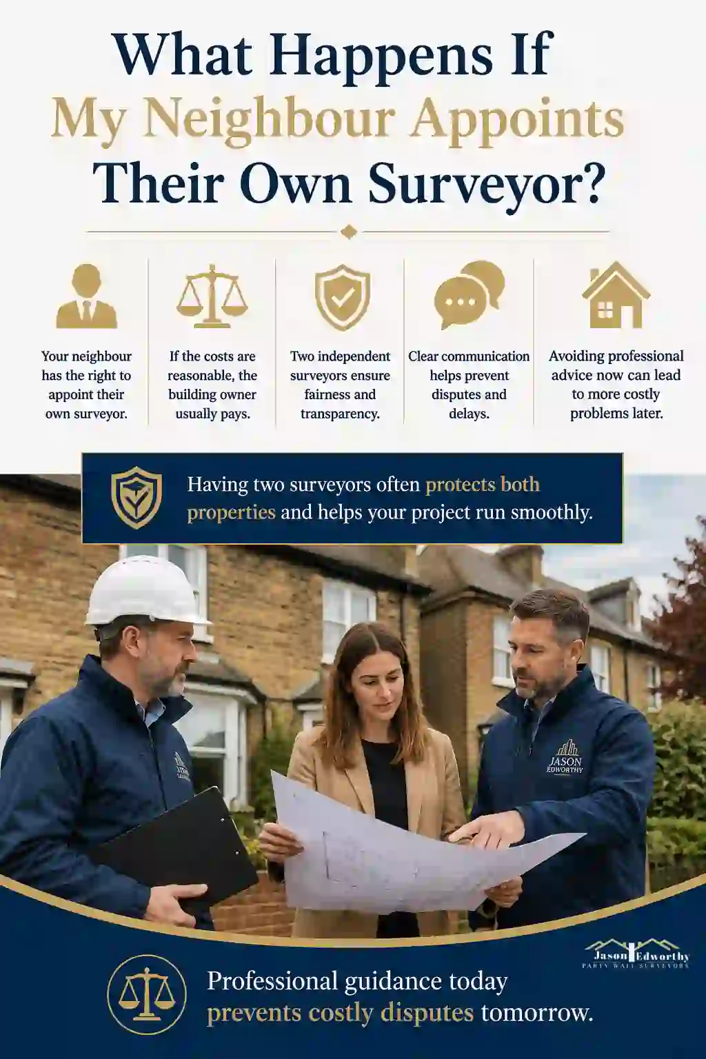 What Happens If My Neighbour Appoints Their Own Surveyor Mountsorrel?
