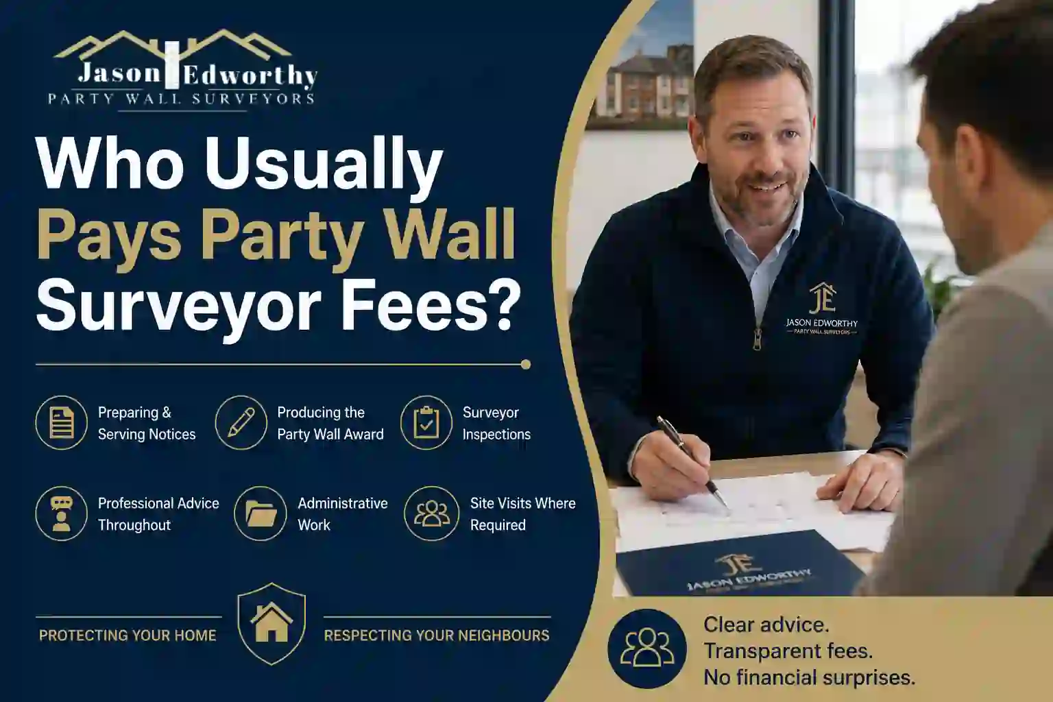Who Usually Pays Party Wall Surveyor Fees Mountsorrel?